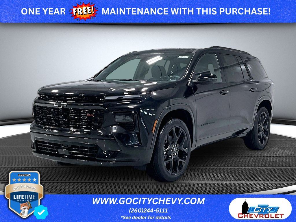 New 2026 Chevrolet Traverse RS w/ LPO, Floor Liner Package FWD image 1