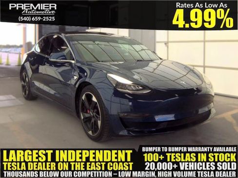 Used 2019 Tesla Model 3 Long Range AWD/4WD image 1