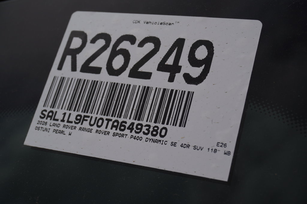Used 2026 Land Rover Range Rover Sport Dynamic SE AWD/4WD image 35