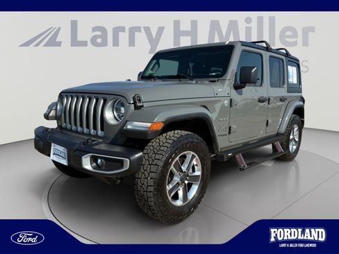 Used 2020 Jeep Wrangler Unlimited Sahara AWD/4WD image 1