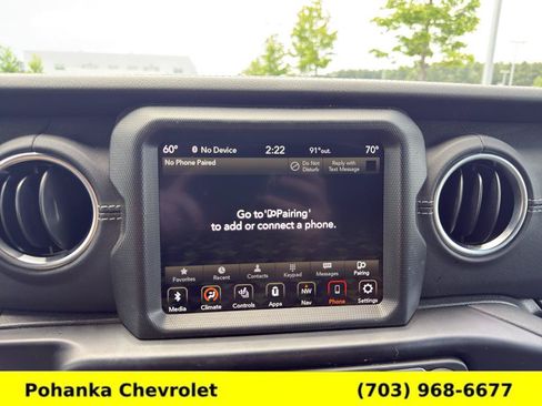 Used 2022 Jeep Wrangler Unlimited Sahara w/ Cold Weather Group AWD/4WD image 15