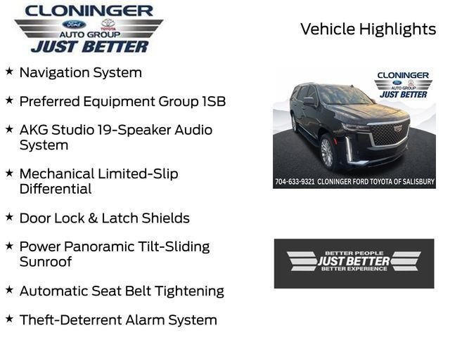 Used 2024 Cadillac Escalade Premium Luxury AWD/4WD image 3