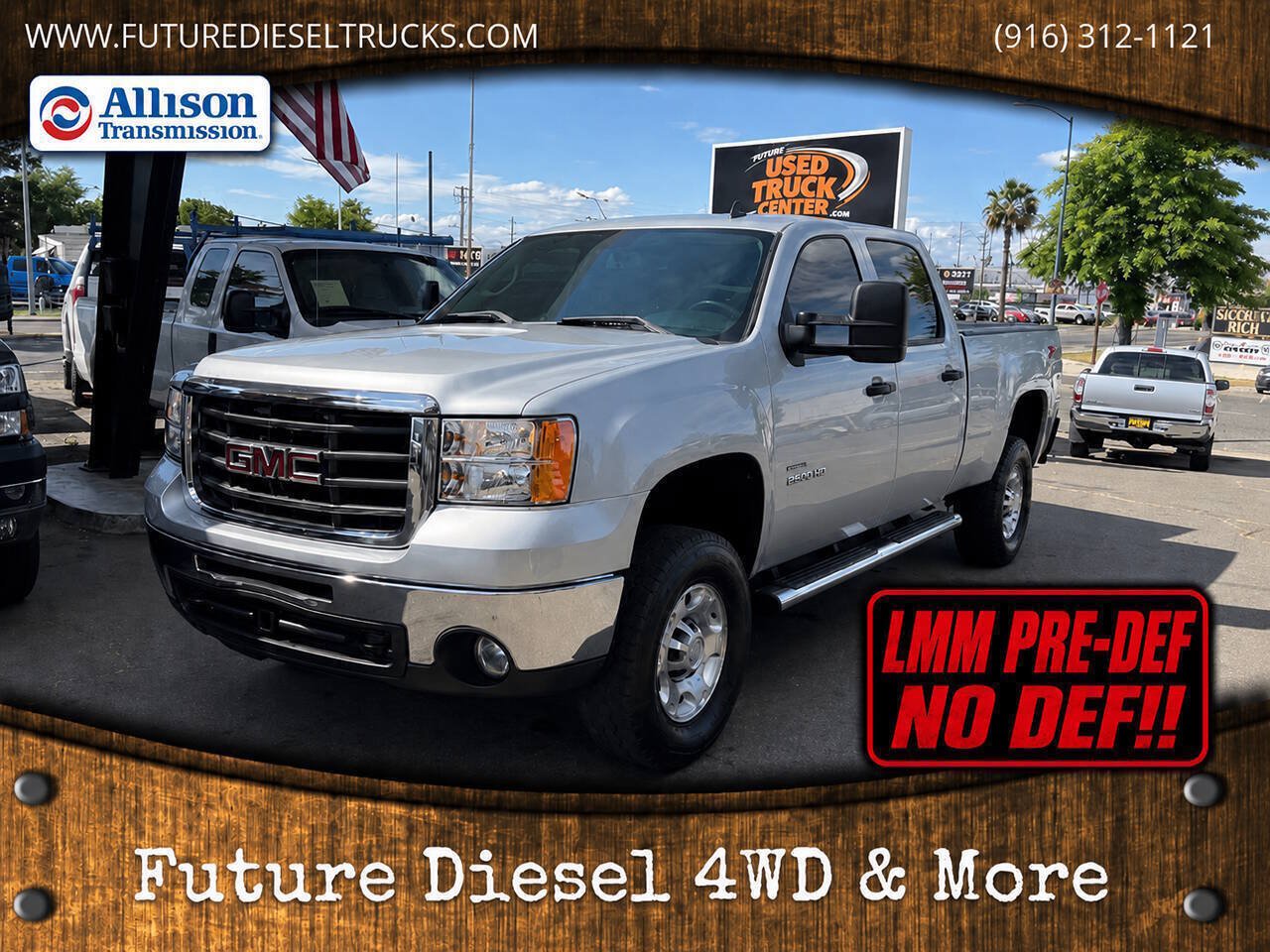 Used 2010 GMC Sierra 2500 SLE w/ Suspension Package, Off-Road AWD/4WD image 1