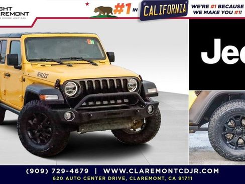 Used 2021 Jeep Wrangler Unlimited Sport image 1