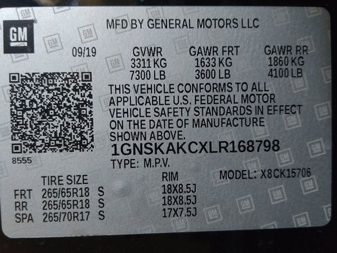 Used 2020 Chevrolet Tahoe LS w/ Enhanced Driver Alert Package AWD/4WD image 33
