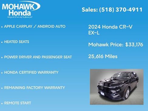 Certified 2024 Honda CR-V EX-L image 16