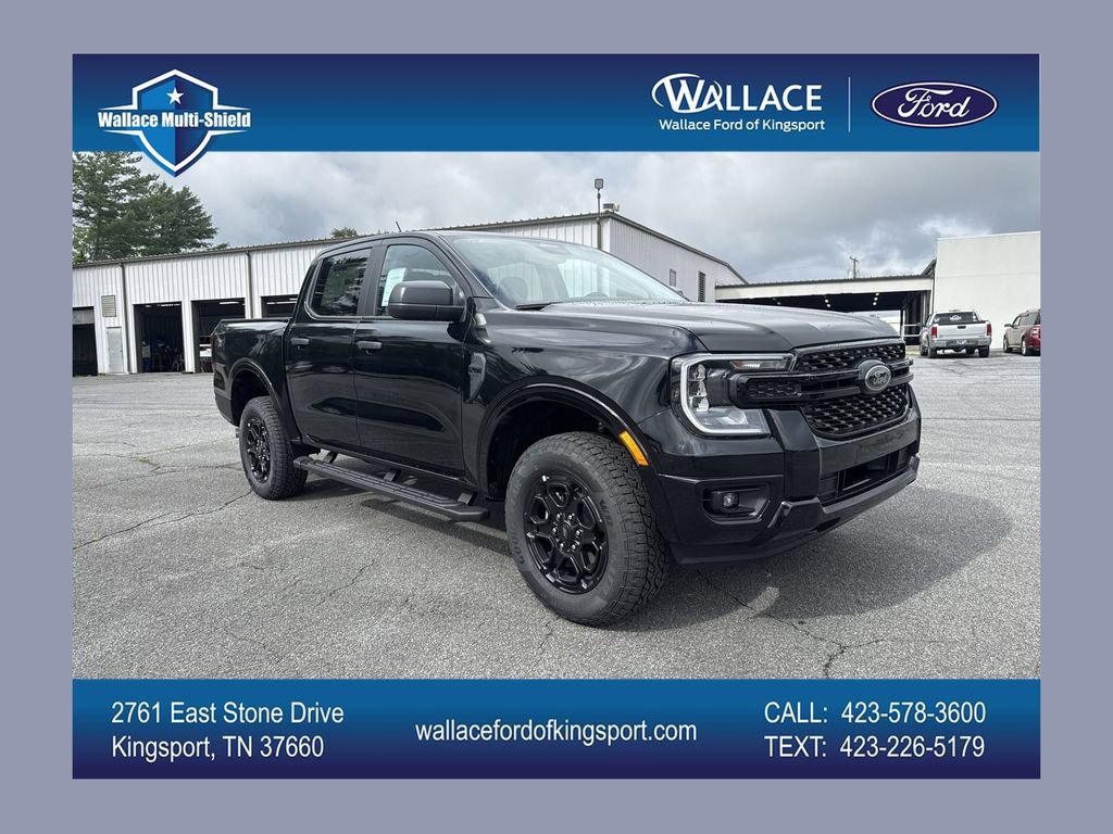 New 2026 Ford Ranger XLT w/ Black Appearance Package AWD/4WD image 1