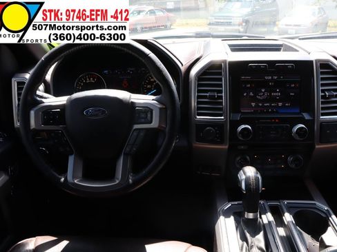 Used 2015 Ford F150 Platinum w/ Equipment Group 701A Luxury AWD/4WD image 18