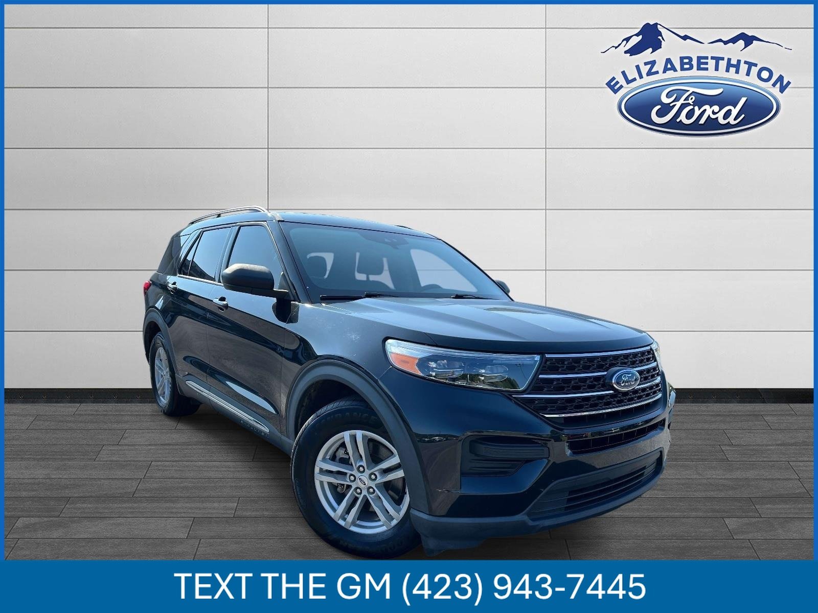 Used 2021 Ford Explorer XLT RWD image 1