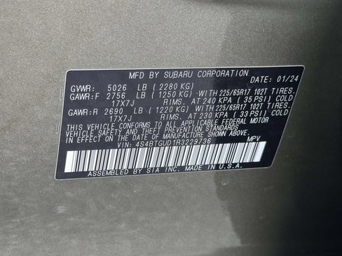 Used 2024 Subaru Outback Wilderness AWD/4WD image 25