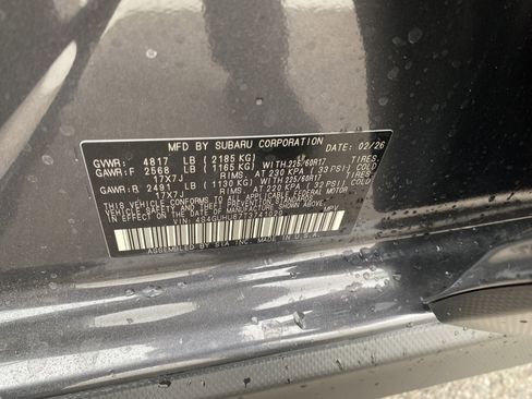 New 2026 Subaru Crosstrek 2.5i Wilderness image 28