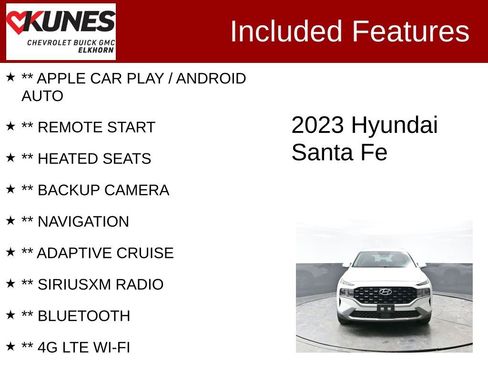 Used 2023 Hyundai Santa Fe SEL image 2