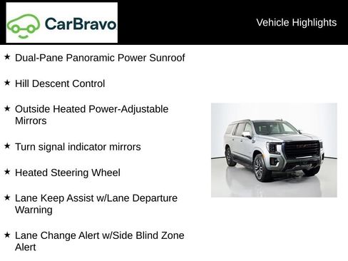 Used 2024 GMC Yukon XL AT4 w/ Technology Package image 9