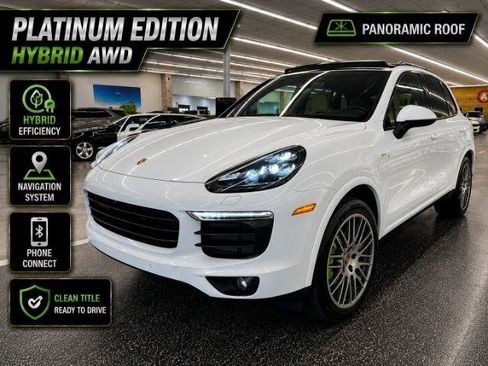 Used 2017 Porsche Cayenne S Platinum w/ Premium Package Plus (Pjy) AWD/4WD image 1