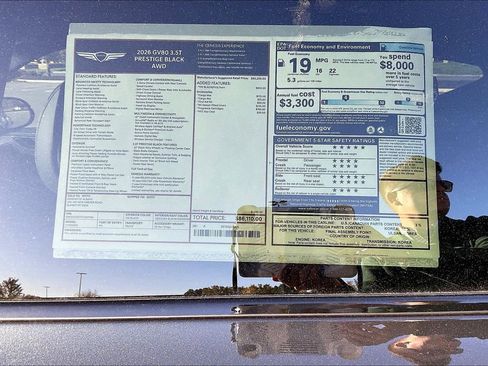 New 2026 Genesis GV80 3.5T Prestige image 14