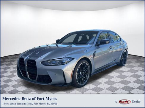 Used 2022 BMW M3 Competition w/ Executive Package AWD/4WD image 1