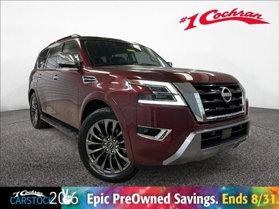 Used 2023 Nissan Armada Platinum w/ Captain's Chairs Package