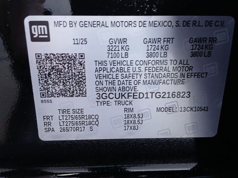 New 2026 Chevrolet Silverado 1500 LT Trail Boss w/ LT Trail Boss Premium Package image 35