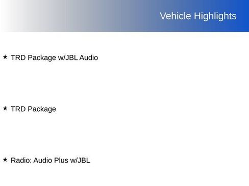 Used 2024 Toyota Camry TRD w/ TRD Package w/JBL Audio image 4