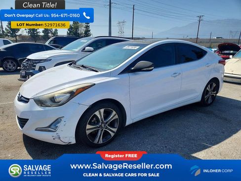 Used 2015 Hyundai Elantra Sport FWD image 1