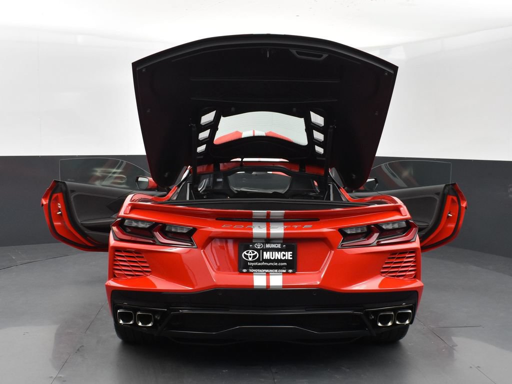Used 2023 Chevrolet Corvette Stingray Coupe w/ Chrome Exterior Badge Package RWD image 48