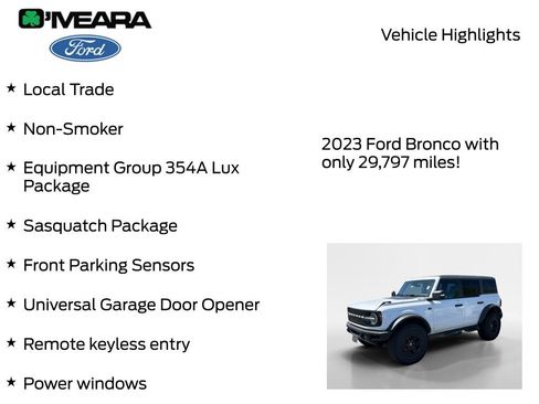 Used 2023 Ford Bronco Wildtrak AWD/4WD image 8