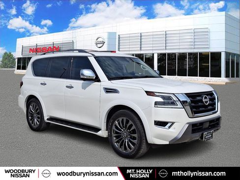 Certified 2023 Nissan Armada Platinum w/ Cargo Package AWD/4WD image 1