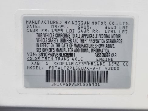 Used 2024 Nissan Kicks SR image 7