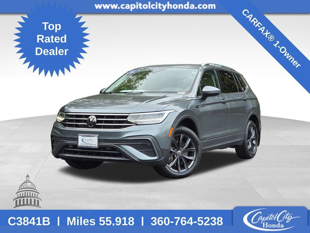 Used 2022 Volkswagen Tiguan SE AWD/4WD image 1