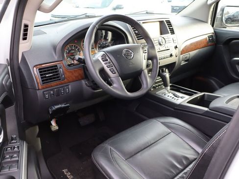 Used 2015 Nissan Armada Platinum w/ 2nd Row Captain Seat Package image 14