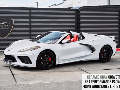 Used 2022 Chevrolet Corvette Stingray Preferred Conv w/ Z51 Performance Package image 1