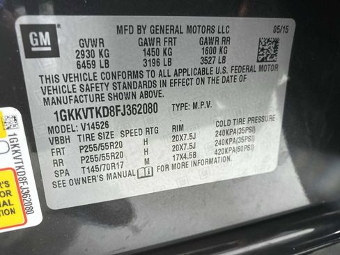 Used 2015 GMC Acadia Denali image 20