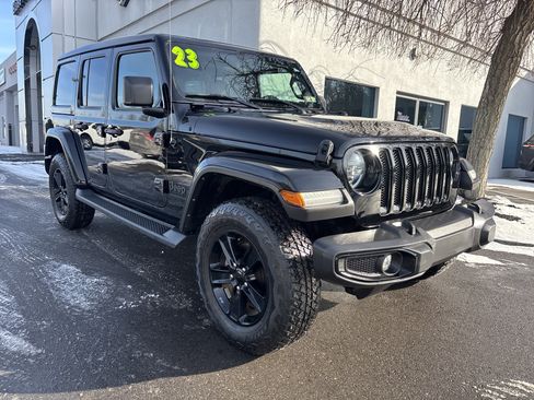 Used 2023 Jeep Wrangler Unlimited Sahara image 1