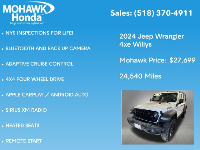Used 2024 Jeep Wrangler Unlimited AWD/4WD image 7