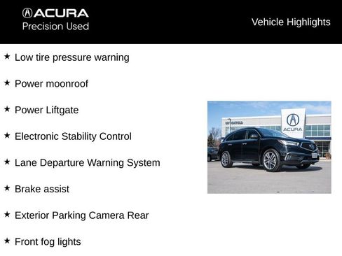 Certified 2018 Acura MDX w/ Advance & Entertainment image 17