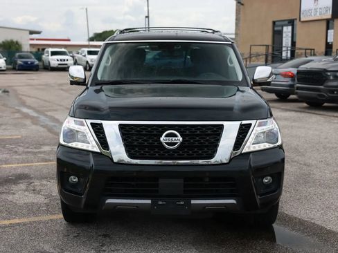 Used 2019 Nissan Armada Platinum w/ Captain's Chairs Package RWD image 2