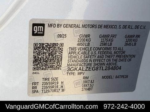 New 2026 GMC Terrain Denali w/ LPO, Floor Liner Package AWD/4WD image 36
