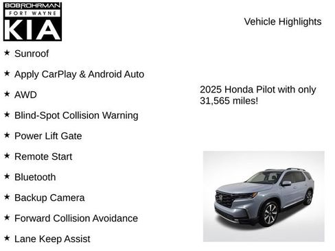 Used 2025 Honda Pilot Touring image 7