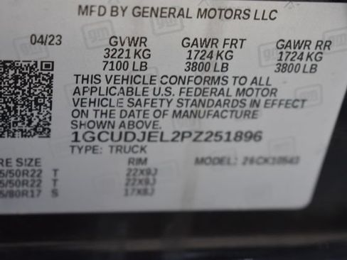 Certified 2023 Chevrolet Silverado 1500 High Country AWD/4WD image 15
