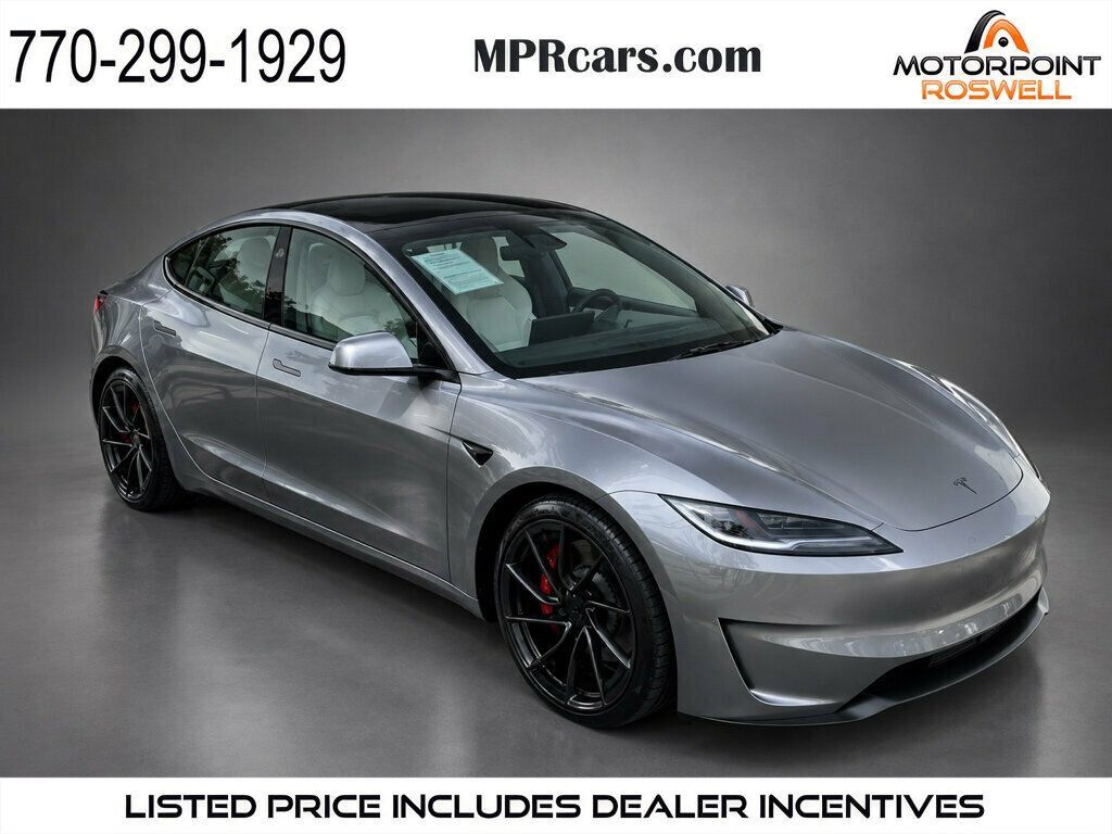 Used 2026 Tesla Model 3 Performance AWD/4WD image 1