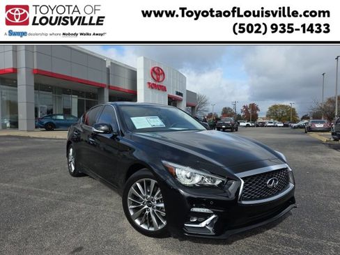 Used 2024 INFINITI Q50 Luxe w/ Cargo Package image 1