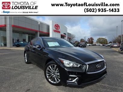 Used 2024 INFINITI Q50 Luxe w/ Cargo Package