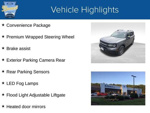 New 2026 Ford Bronco Sport Big Bend w/ Convenience Package AWD/4WD image 5