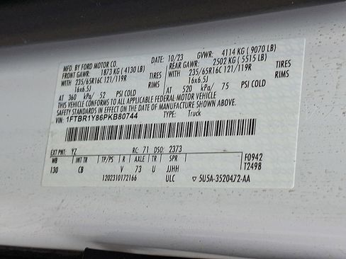 Used 2023 Ford Transit 250 Low Roof w/ Exterior Upgrade Package image 22