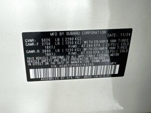 Used 2025 Subaru Outback Touring XT w/ Popular Package #2 AWD/4WD image 38