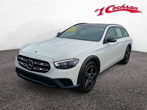 Used 2021 Mercedes-Benz E 450 4MATIC All-Terrain Wagon image 3
