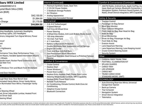 Used 2025 Subaru WRX Limited image 32