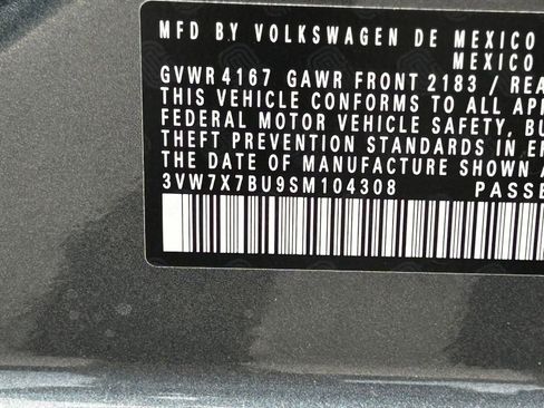 New 2025 Volkswagen Jetta SE image 48