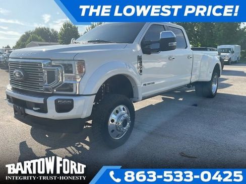Used 2020 Ford F450 Platinum w/ FX4 Off-Road Package AWD/4WD image 1