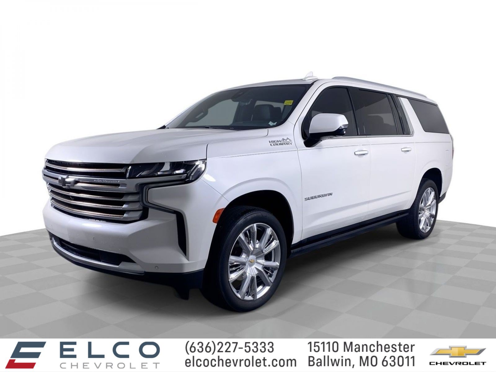 Certified 2021 Chevrolet Suburban High Country AWD/4WD image 1